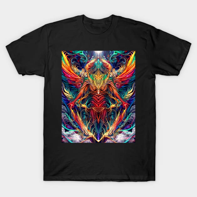 "Rise of the Phoenix" T-Shirt by silviovieiraart